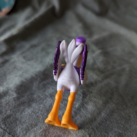 5/$20 🌼 Disney Jr T.O.T.S. Beakman Pelican Purple Vest Figure Toy 3.5" Cake - Picture 13 of 15
